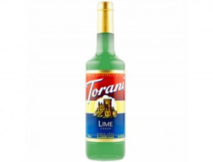Sirô Chanh xanh Torani Lime – chai 750ml